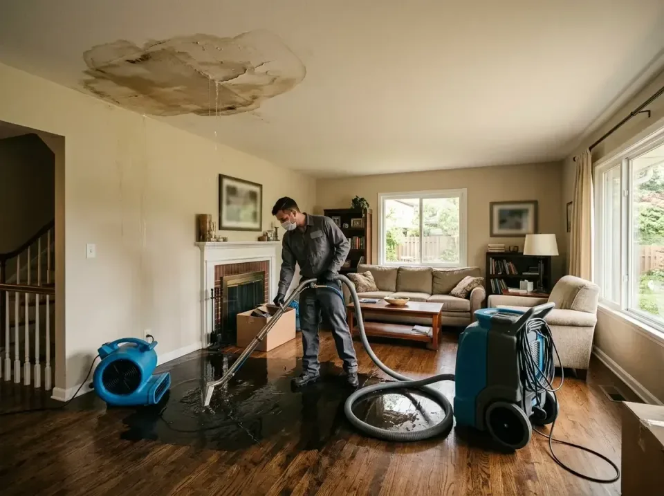 attic-pipe-burst-ceiling-drip-008 — frequently asked questions, Water Damage Restoration & Carpet Care in Forest Park, GA